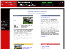 Tablet Screenshot of classic-kitcars.com